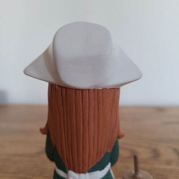 Vintage Ceramic Handcrafted Pilgrim Boy and Girl Thanksgiving Fall Autumn 1994 - Picture 7 of 15